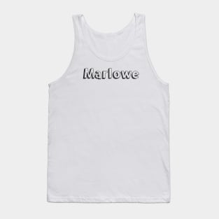 Marlowe // Typography Design Tank Top